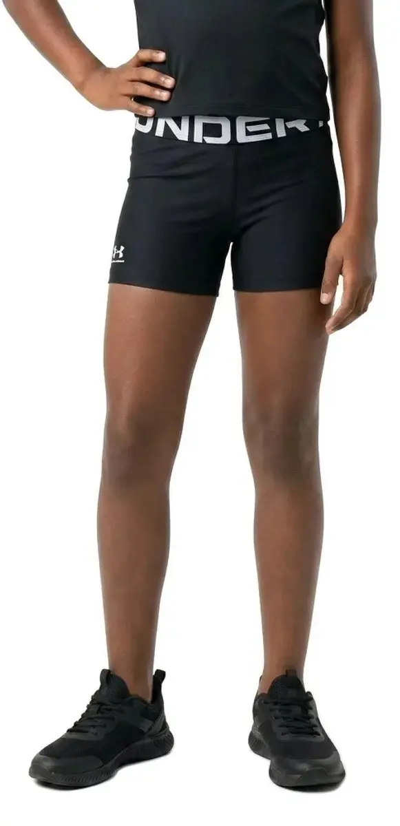 Under Armour G Heatgear Shorty Meisjes Sportlegging 164 - Zwart