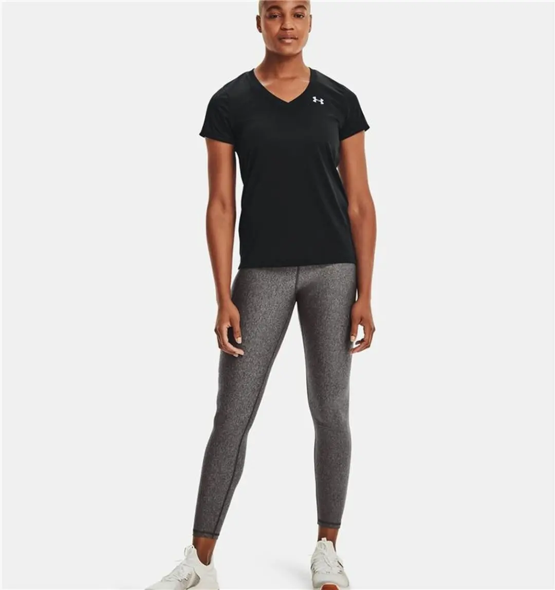 Under Armour Tech SSV Dames Sportshirt XS - Zwart