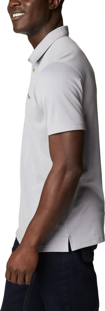 Columbia Nelson Point Polo Heren - Grey S