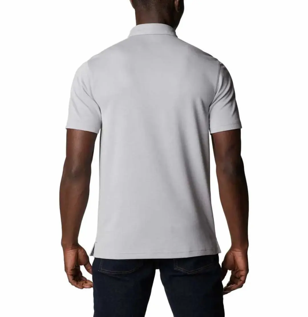 Columbia Nelson Point Polo Heren - Grey S