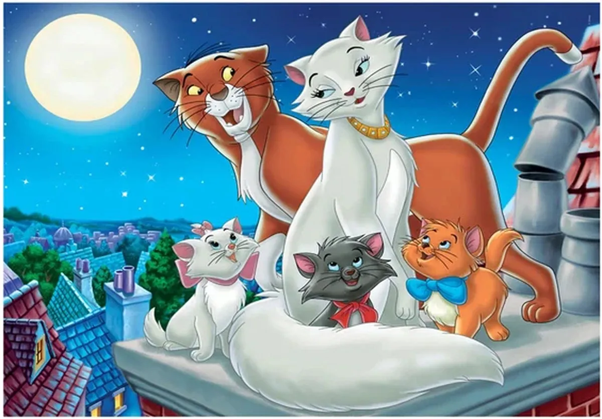 Clementoni Disney Classics Aristokatten Puzzel 30 Stuks - Multicolor - afbeelding 6 van 6