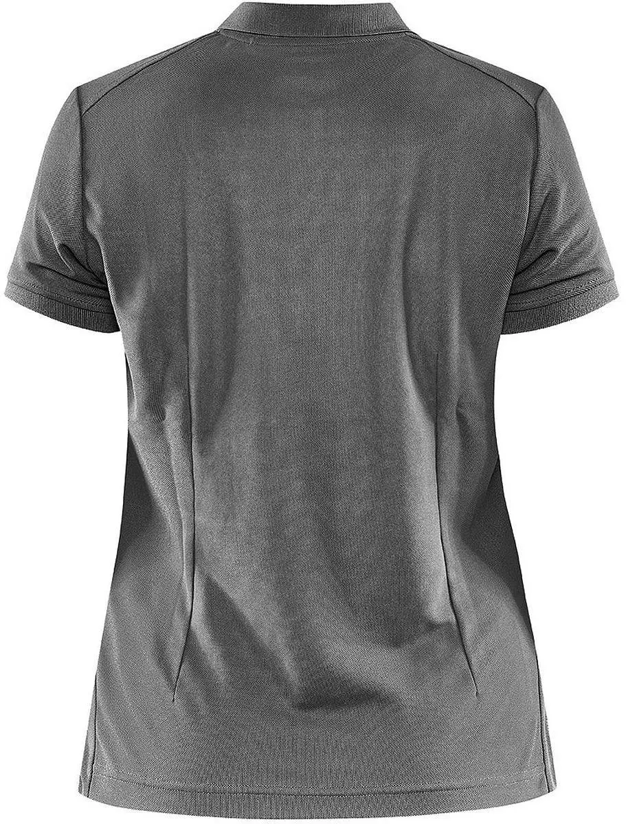 Craft Unify Polo Dames M - Grijs Gemêleerd