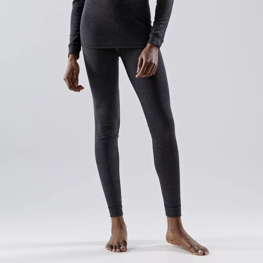 Craft Core Wool Merino Thermo Broek Dames - Maat S - Zwart