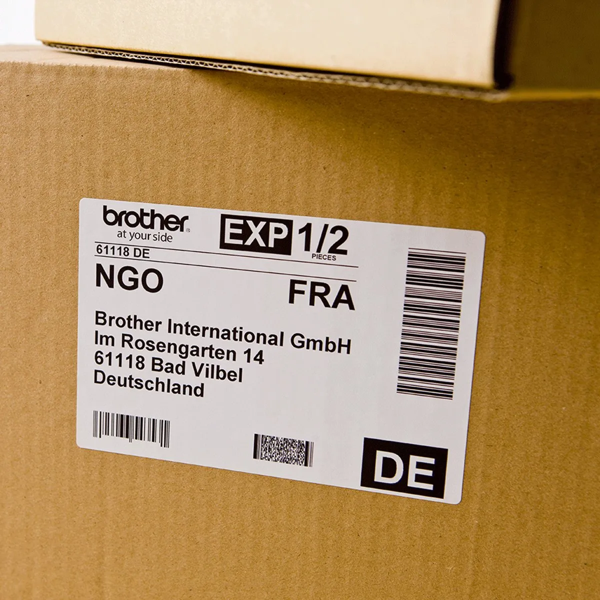 Brother DK-11202 Die-Cut Label 100x62mm - Wit - 300 Stuks