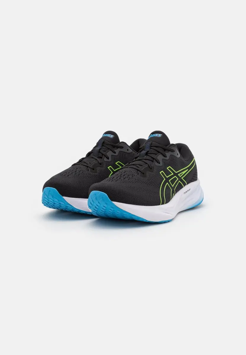 ASICS GEL-Pulse 15 Hardloopschoen 49 - Zwart/Lime
