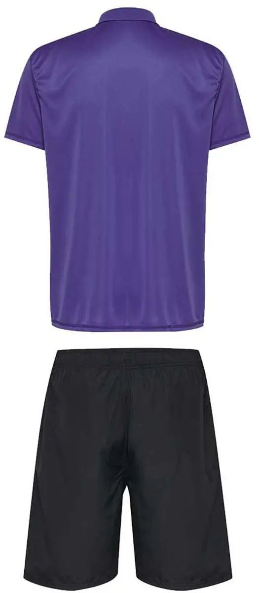 Hummel Academy Korte Mouw Set M - 2 T-shirts & Short - Purple Reign