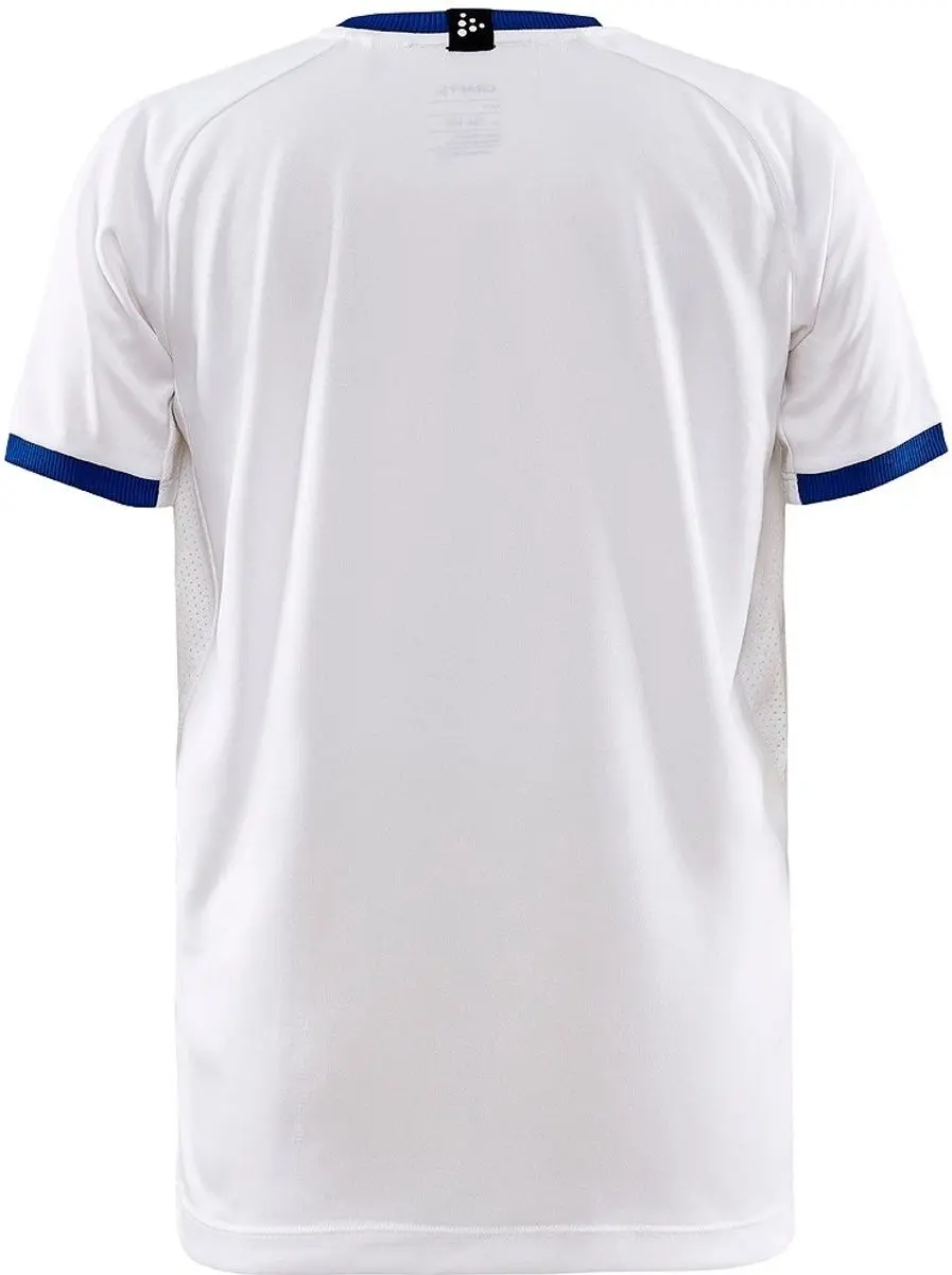 Craft Progress 2.0 Graphic Shirt Korte Mouw - Kinderen 158/164 - Wit