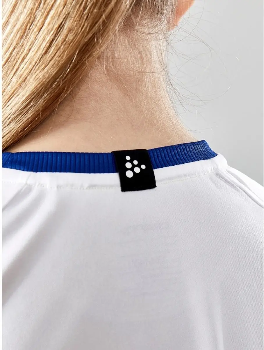 Craft Progress 2.0 Graphic Shirt Korte Mouw - Kinderen 158/164 - Wit