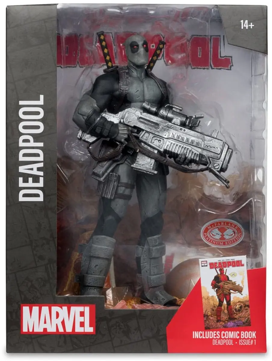 McFarlane Toys Marvel Deadpool 1/6 Beeld - 27cm - Multi - afbeelding 6 van 6