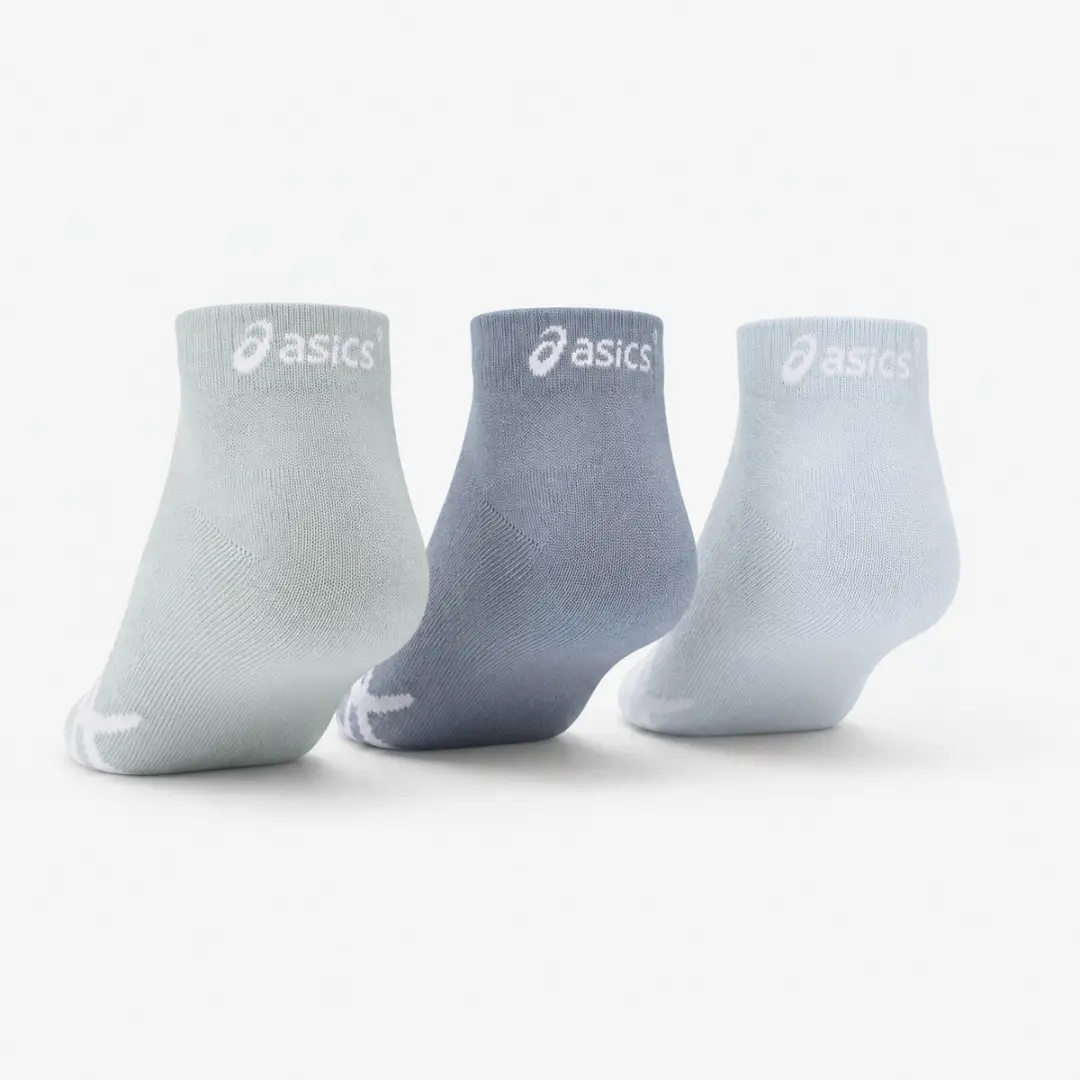 ASICS Sport 3 Pack Sokken 47-49 - Groen/Blauw