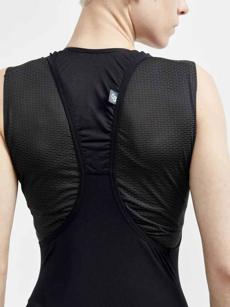 Craft Core Bike SubZ Wind Bib Tights Dames - Maat M - Zwart