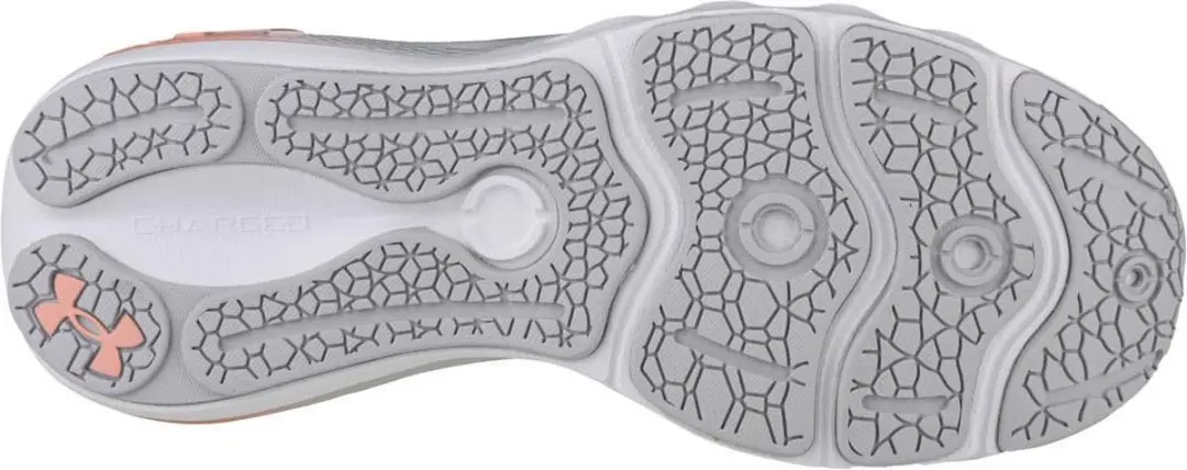 Under Armour W Charged Vantage 3023565-106 Hardloopschoenen - Grijs