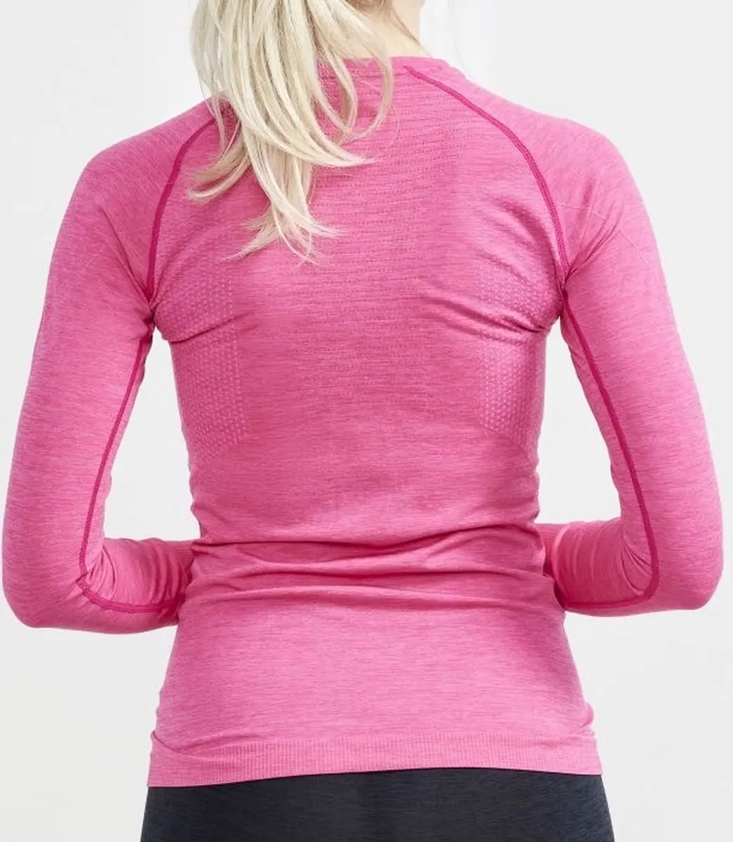 Craft Thermoshirt Dames Lange Mouwen - Maat L - Donkerblauw