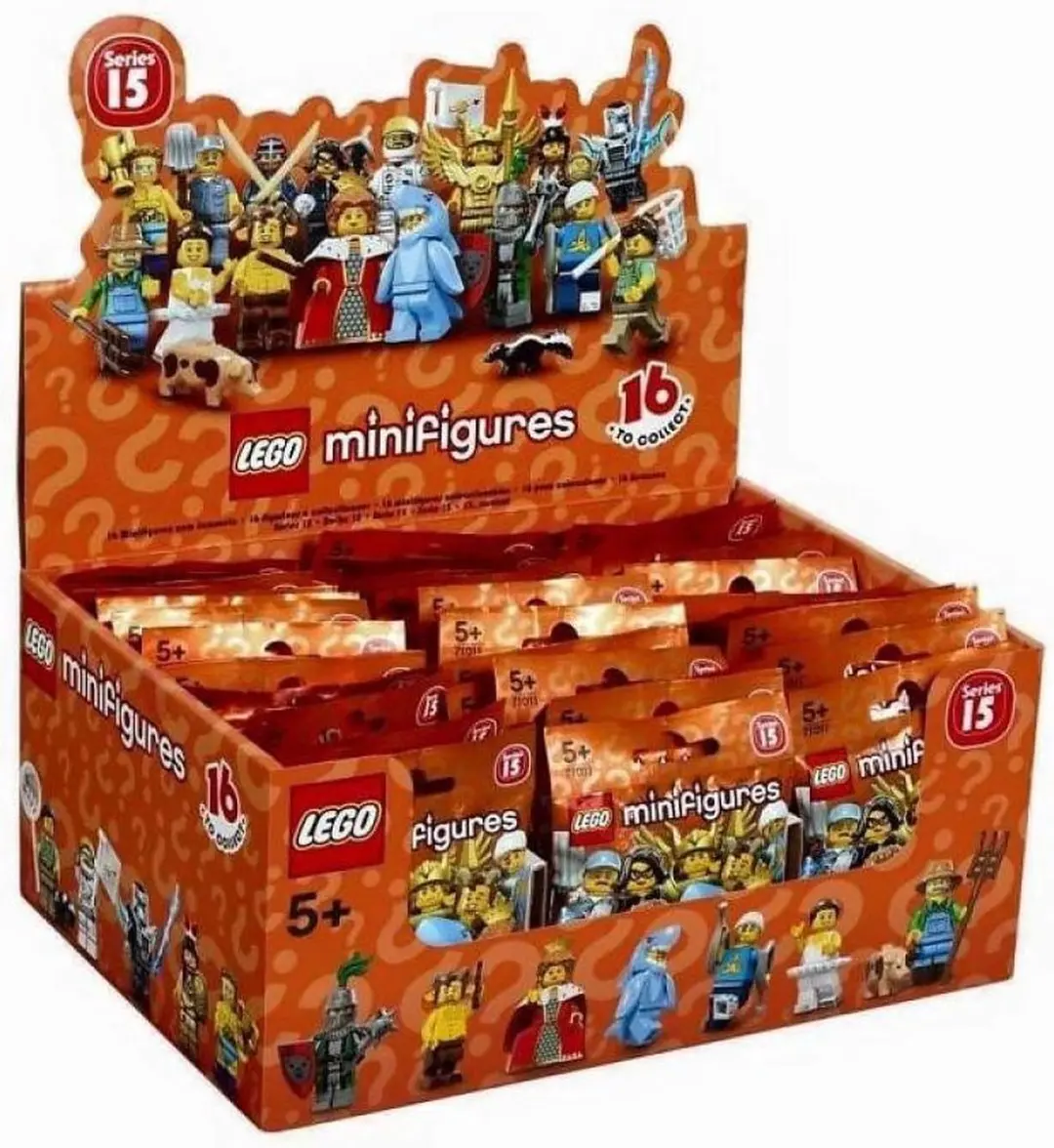 LEGO Minifigures Serie 15 - 8 Stuks - Meerkleurig
