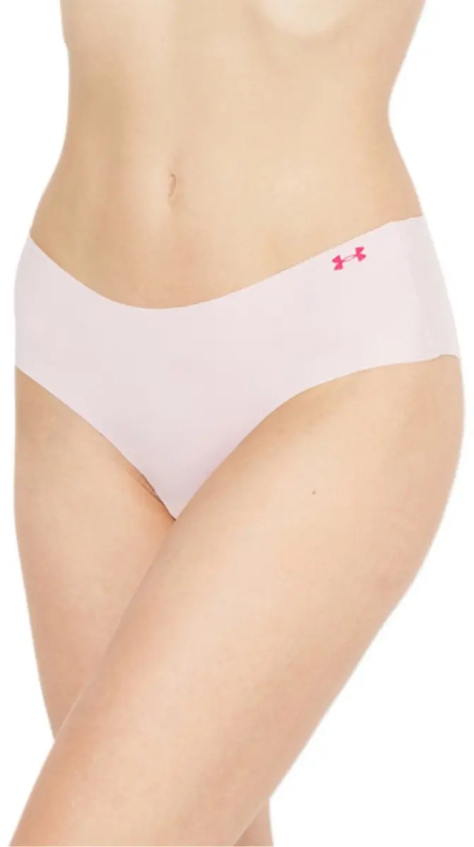 Under Armour Pure Stretch Hipster - Zalmroos S