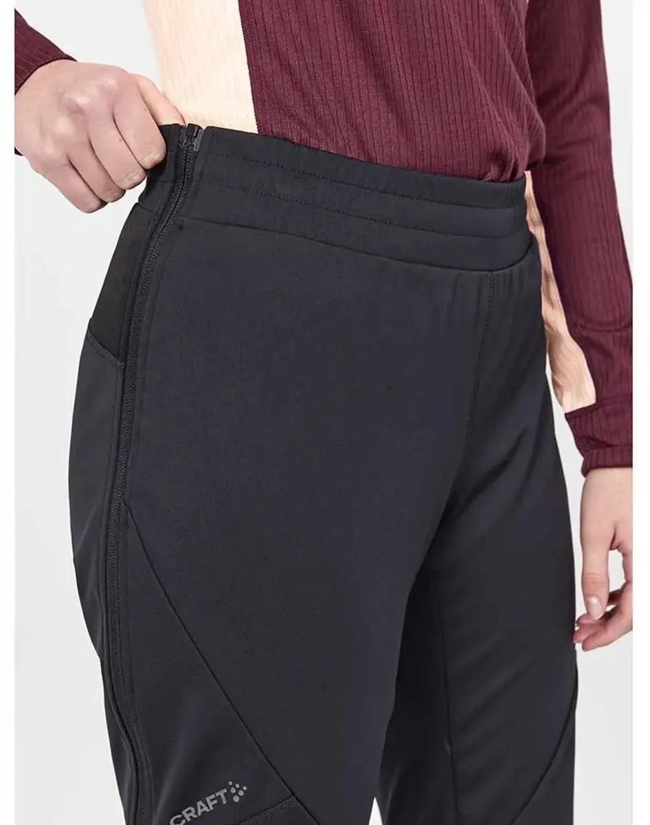 Craft Core Nordic Training FZ Pants W 1913680 - Dames Trainingsbroek - Zwart
