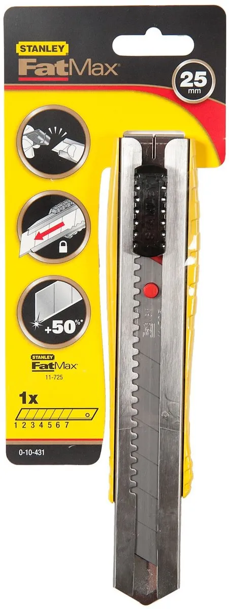 Stanley FatMax Afbreekmes Metaal 25mm - 1 Reservemesje