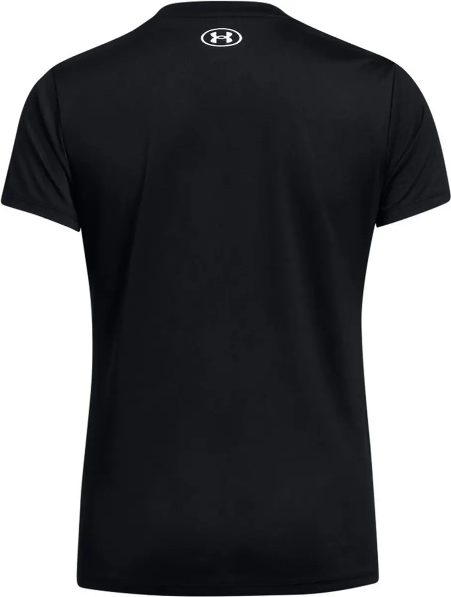 Under Armour Tech V-Neck Sportshirt Dames - XS - Zwart