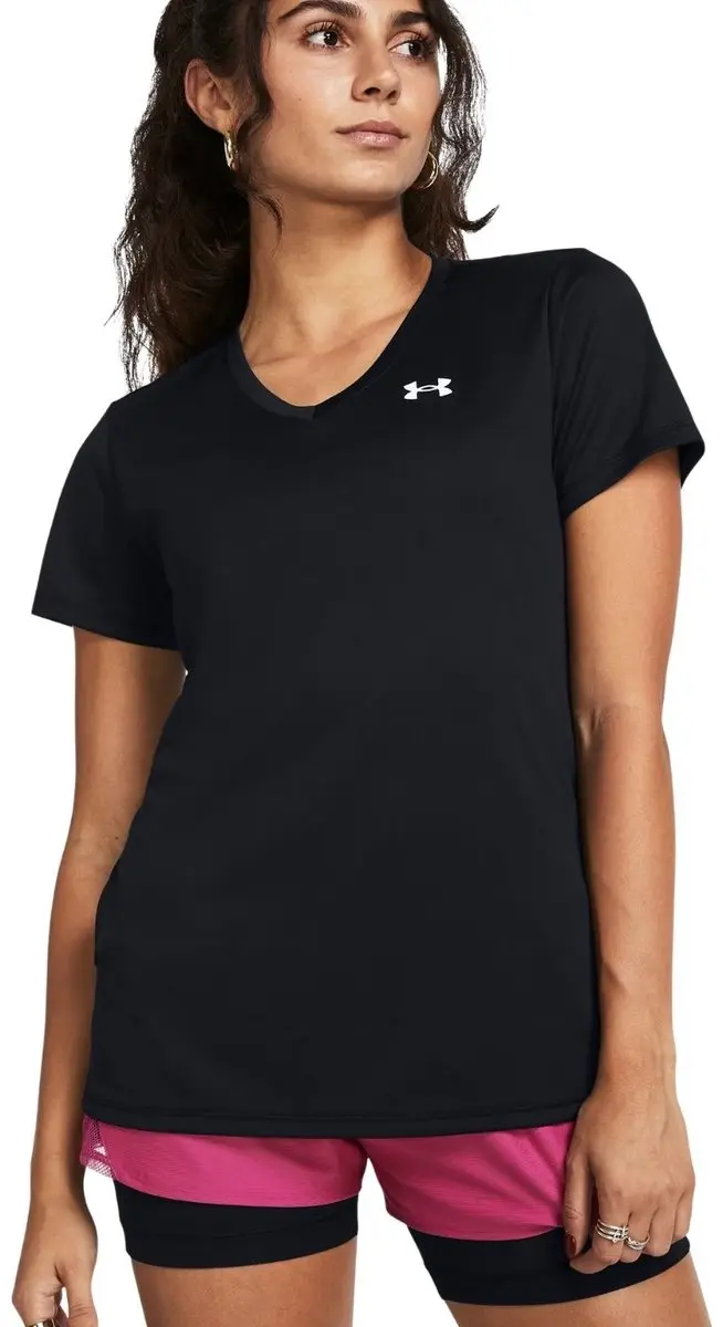 Under Armour Tech V-Neck Sportshirt Dames
