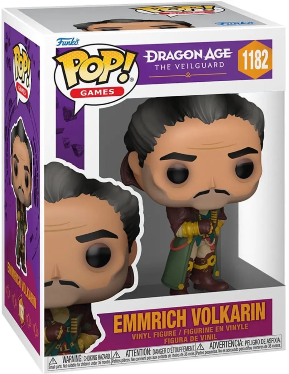 Funko Pop! Dragon Age The Veilguard Emmerich Volkarin #1182 - FK90826