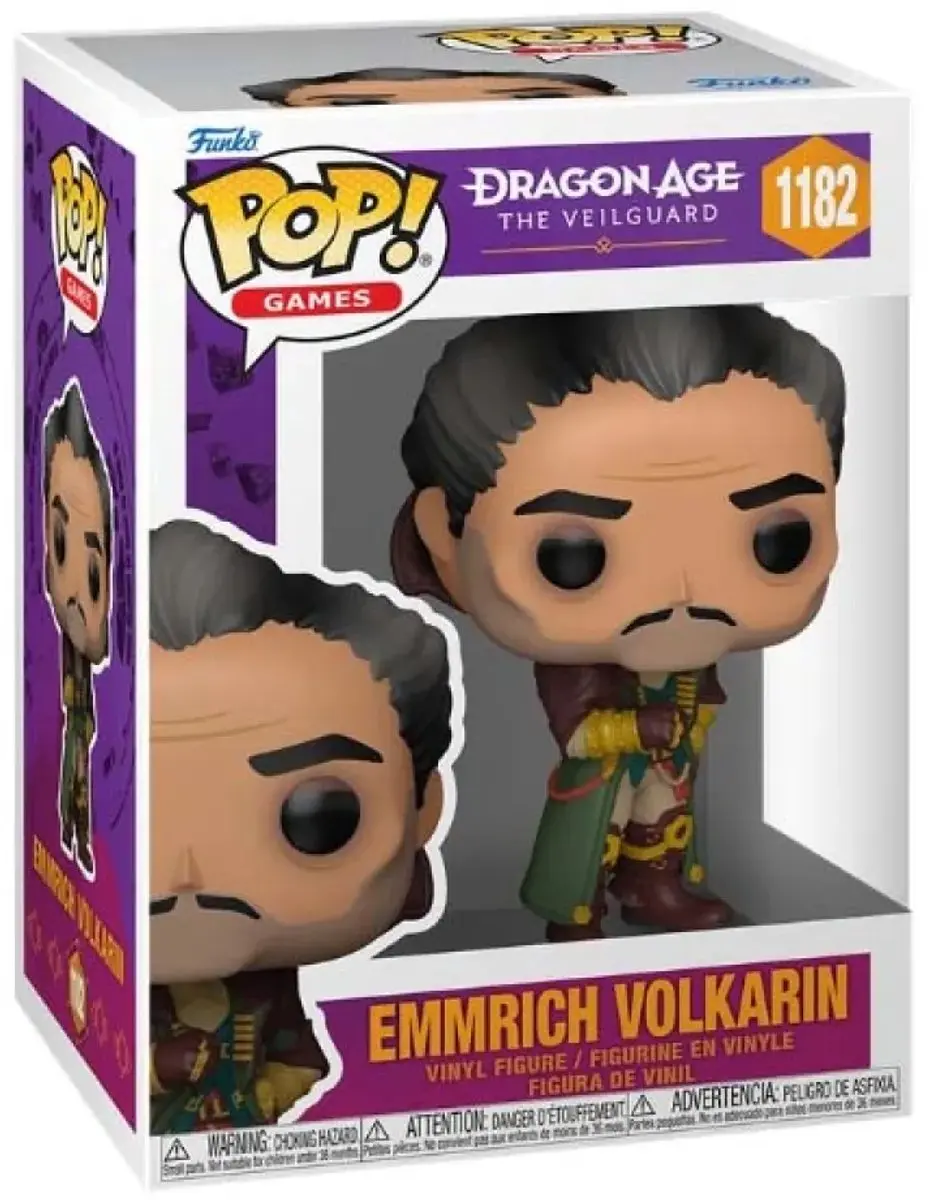 Funko Pop! Dragon Age The Veilguard Emmerich Volkarin #1182 - FK90826
