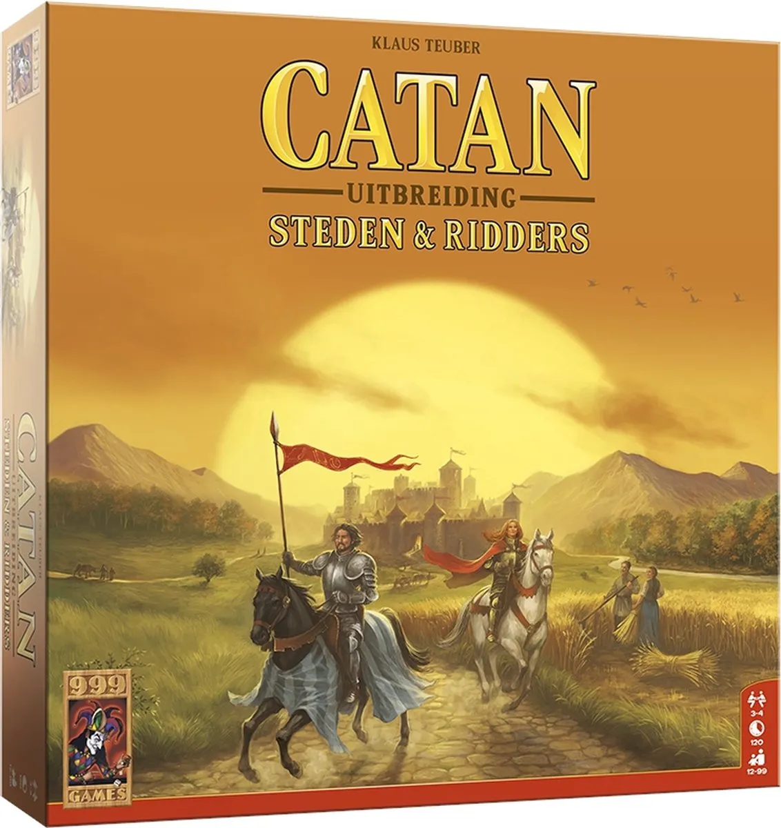 999 Games Catan Uitbreiding Steden en Ridders - 3-4 Spelers