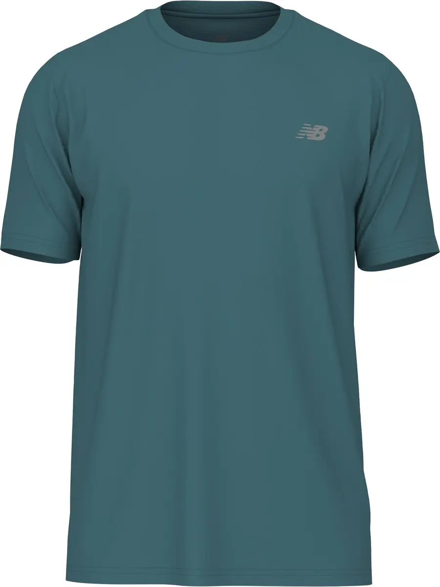 New Balance Sport Essentials Heren T-shirt - XL - Big Teal
