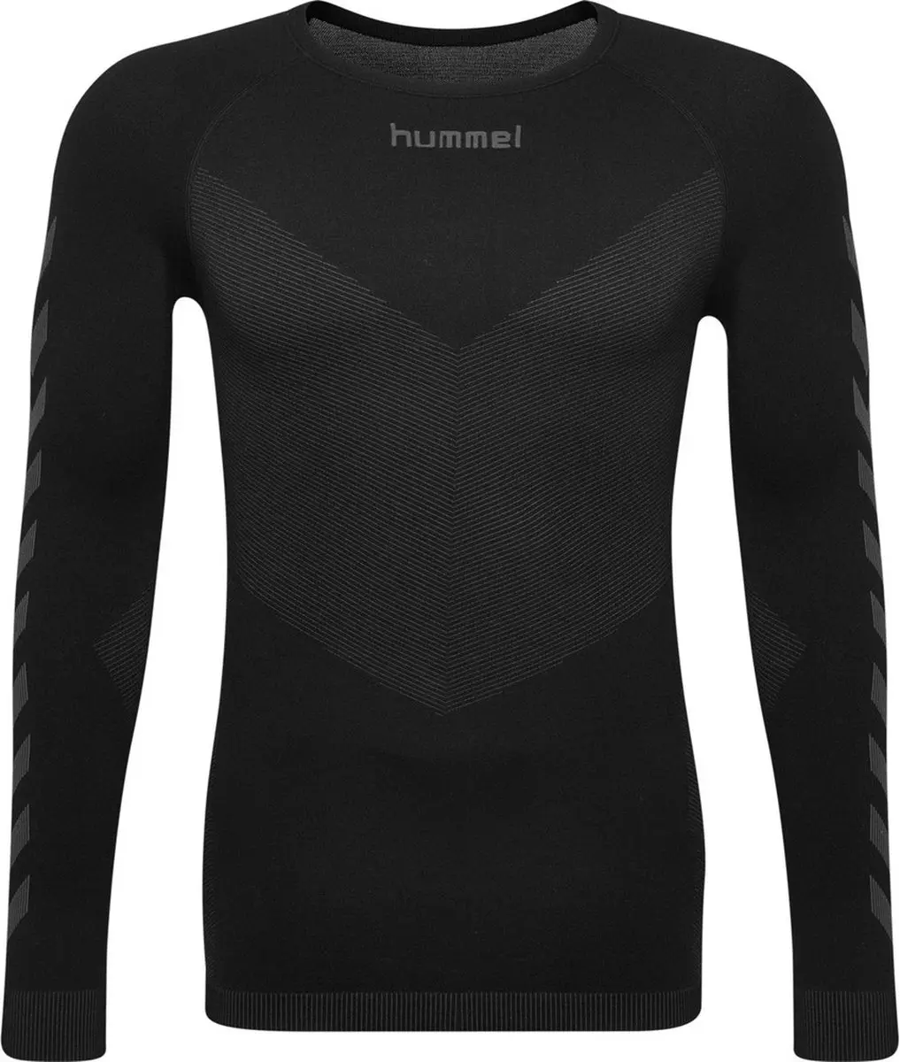 Hummel First Seamless Jersey LS Heren - Zwart