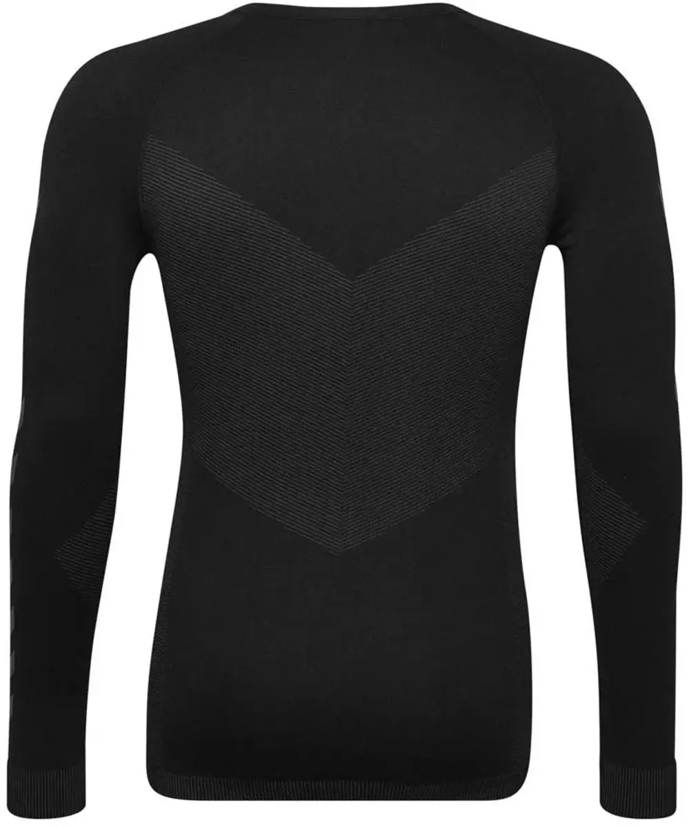 Hummel First Seamless Jersey LS Heren - Zwart