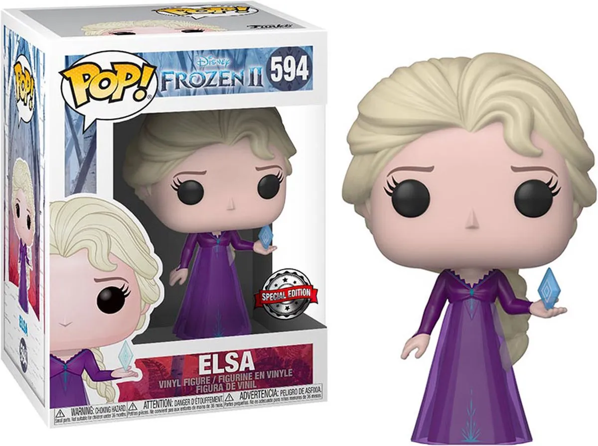 Funko Pop Frozen 2 Elsa Nightgown Exclusive 594