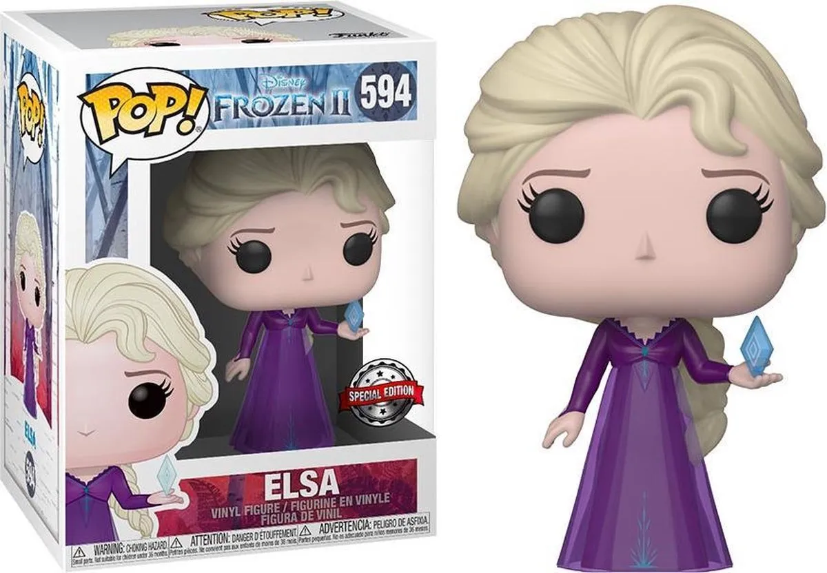 Funko Pop Frozen 2 Elsa Nightgown Exclusive 594