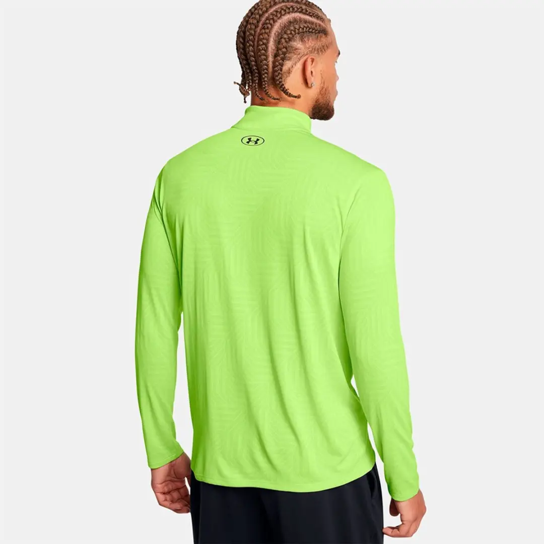 Under Armour Tech Vent Geotessa Sweatshirt - M - Morph Green
