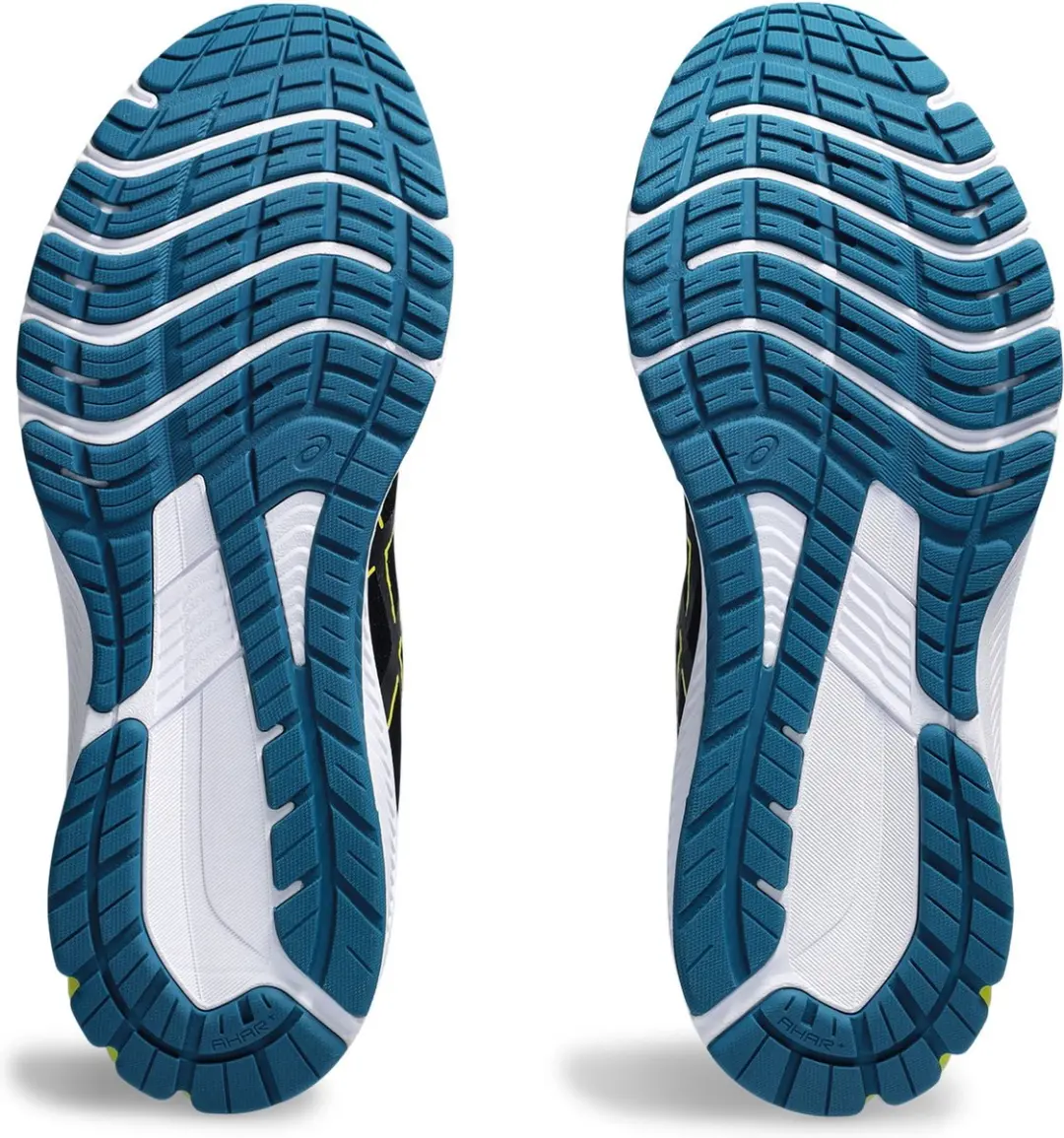 ASICS GT-1000 12 Sportschoenen - Maat 46.5 - Zwart/Geel/Blauw