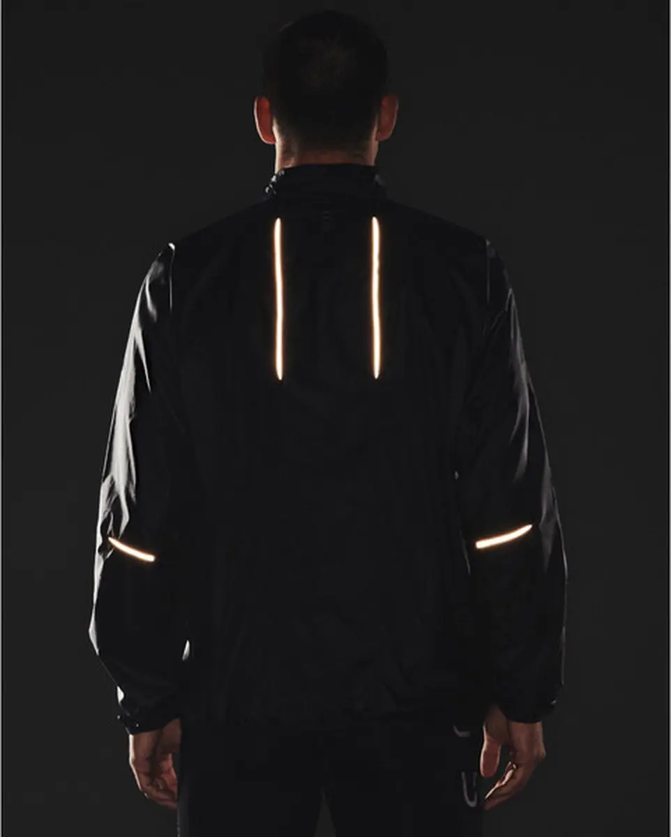 Under Armour Impasse Run 2.0 Jacket Heren - M - Zwart/Zilver - afbeelding 6 van 6