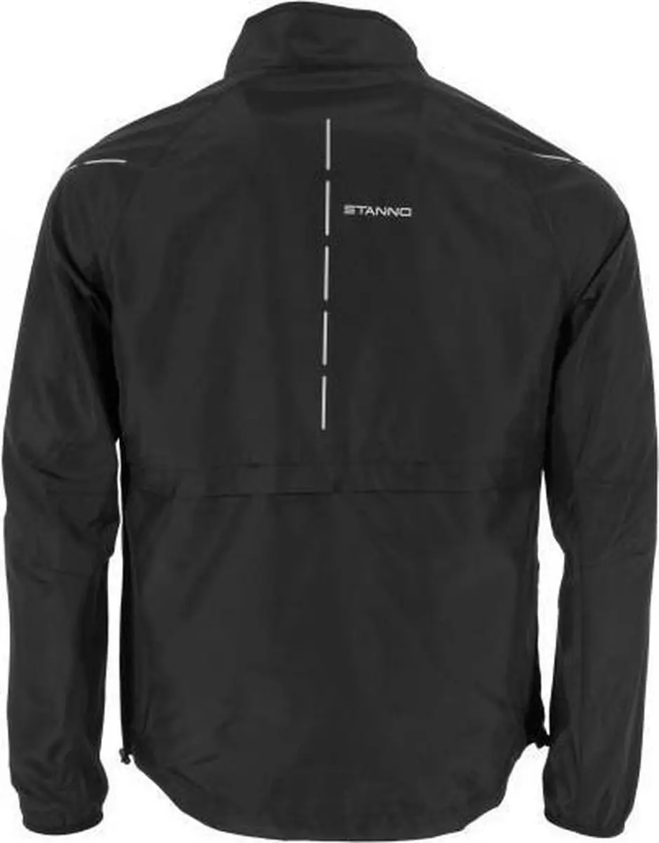 Stanno Functionals Running Jacket XL - Zwart - afbeelding 6 van 6