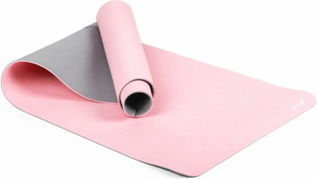 Gymstick Vivid Yoga Mat 170x60cm - Turquoise/Grijs