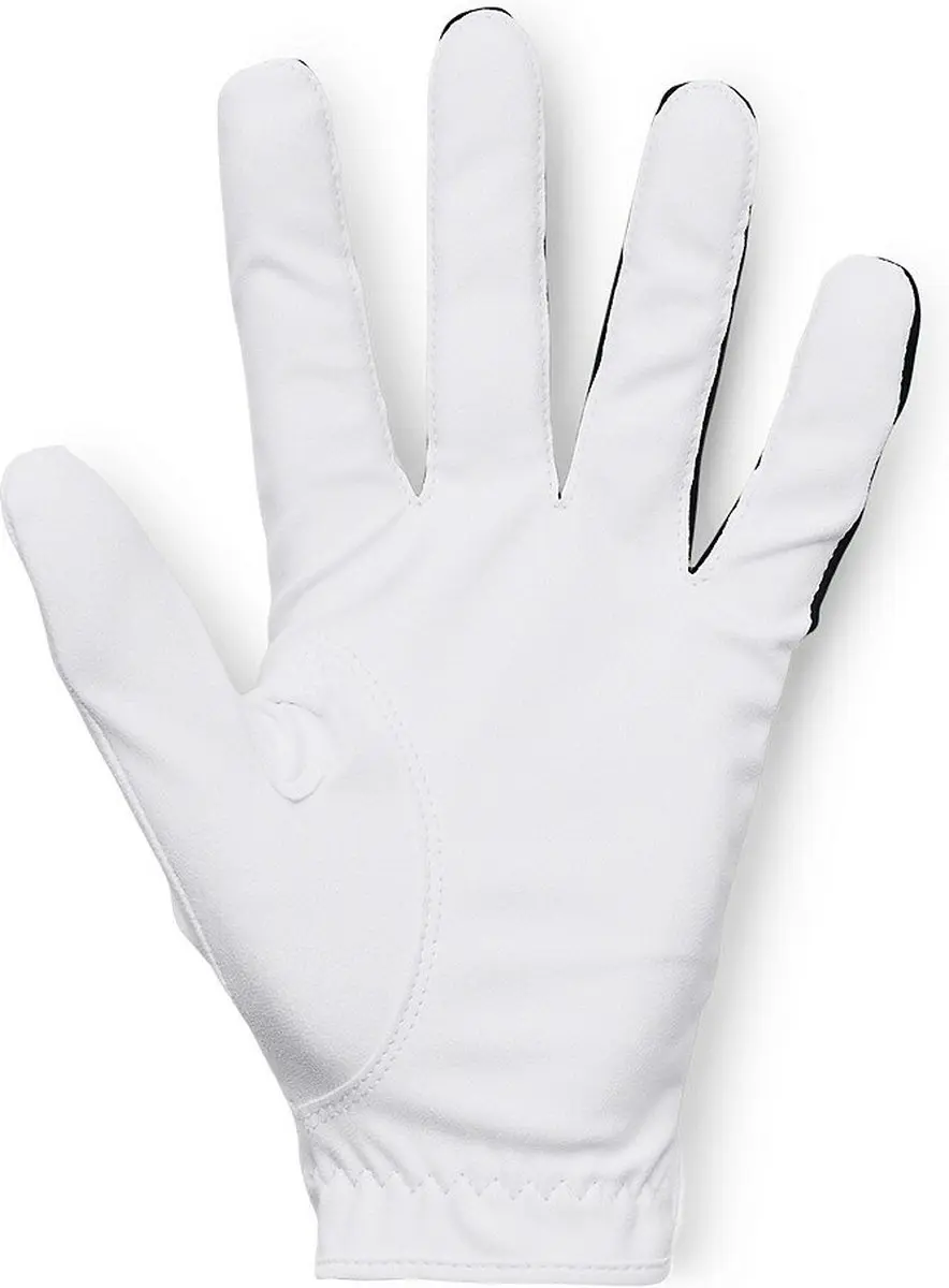 Under Armour Medal White Golf Handschoenen - L - Wit/Zwart