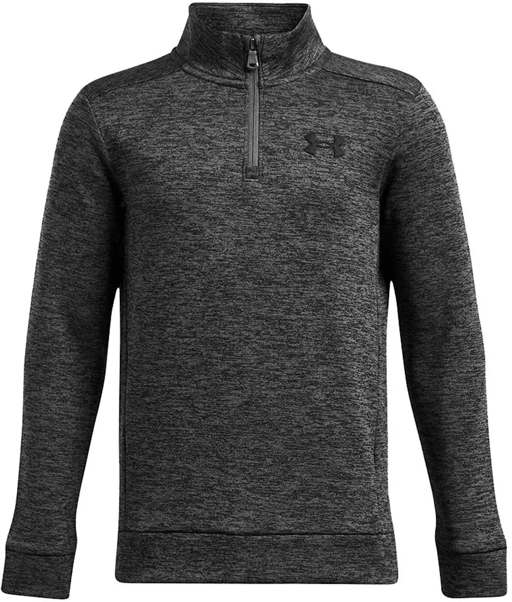 Under Armour Armour Fleece 1/4 Zip Kinderhoodie - 8 jaar - Castlerock