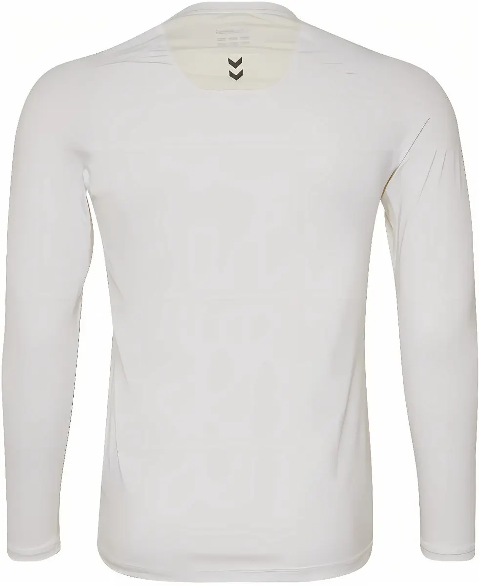 Hummel First Jersey LS Sportshirt - Wit