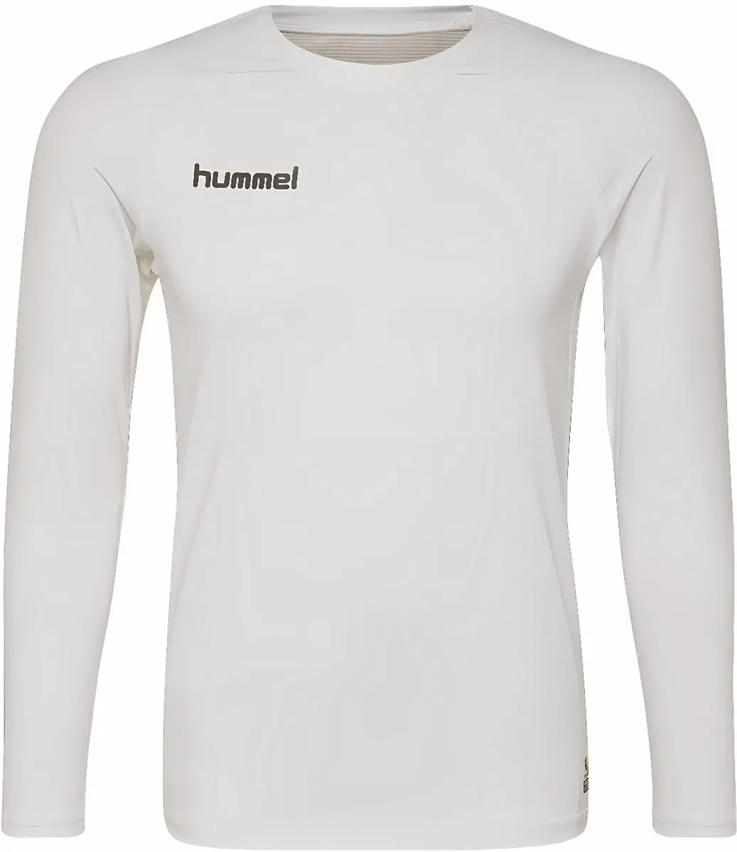 Hummel First Jersey LS Sportshirt - Wit