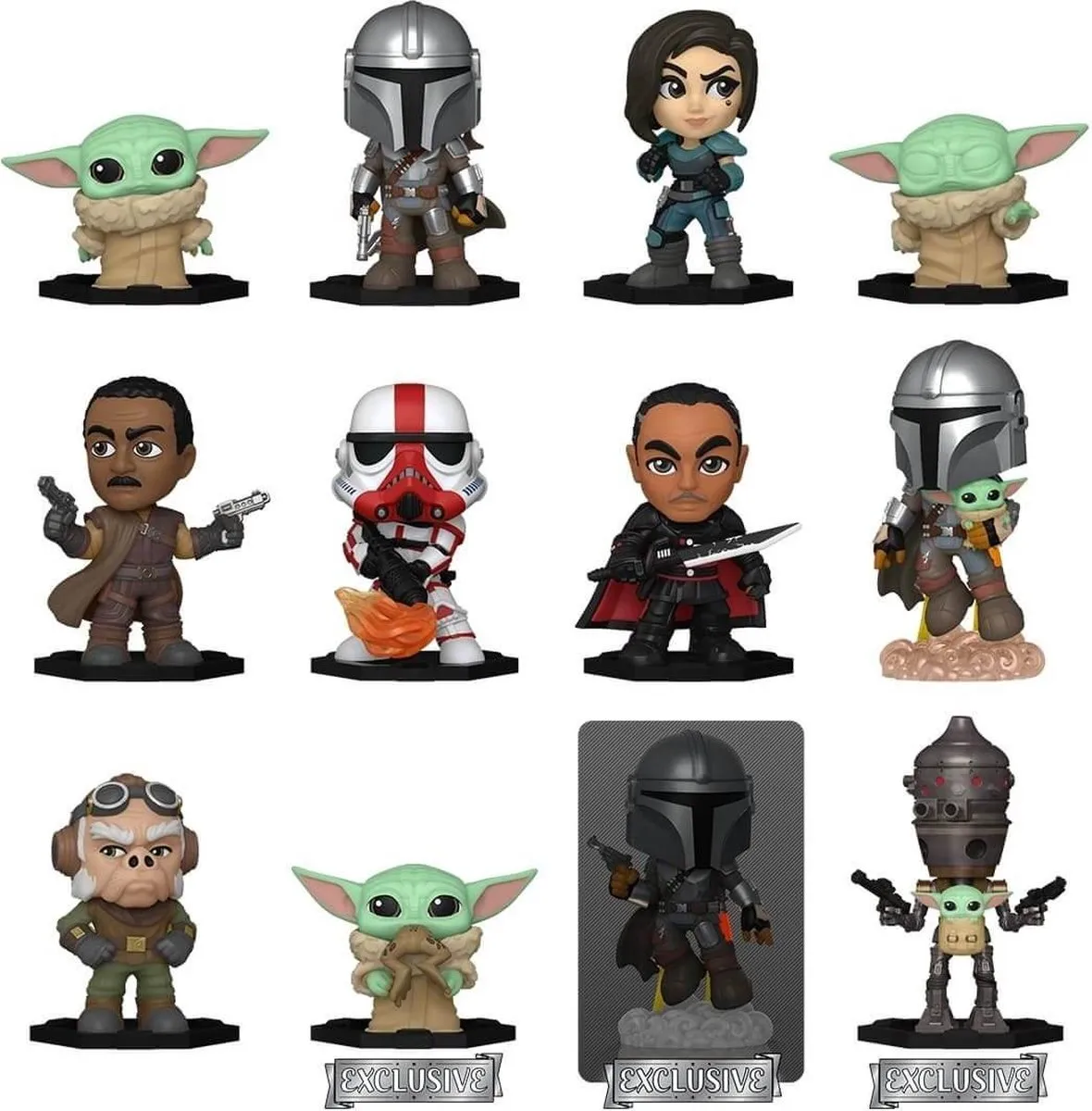 Funko Mystery Minis The Mandalorian Speciality Series