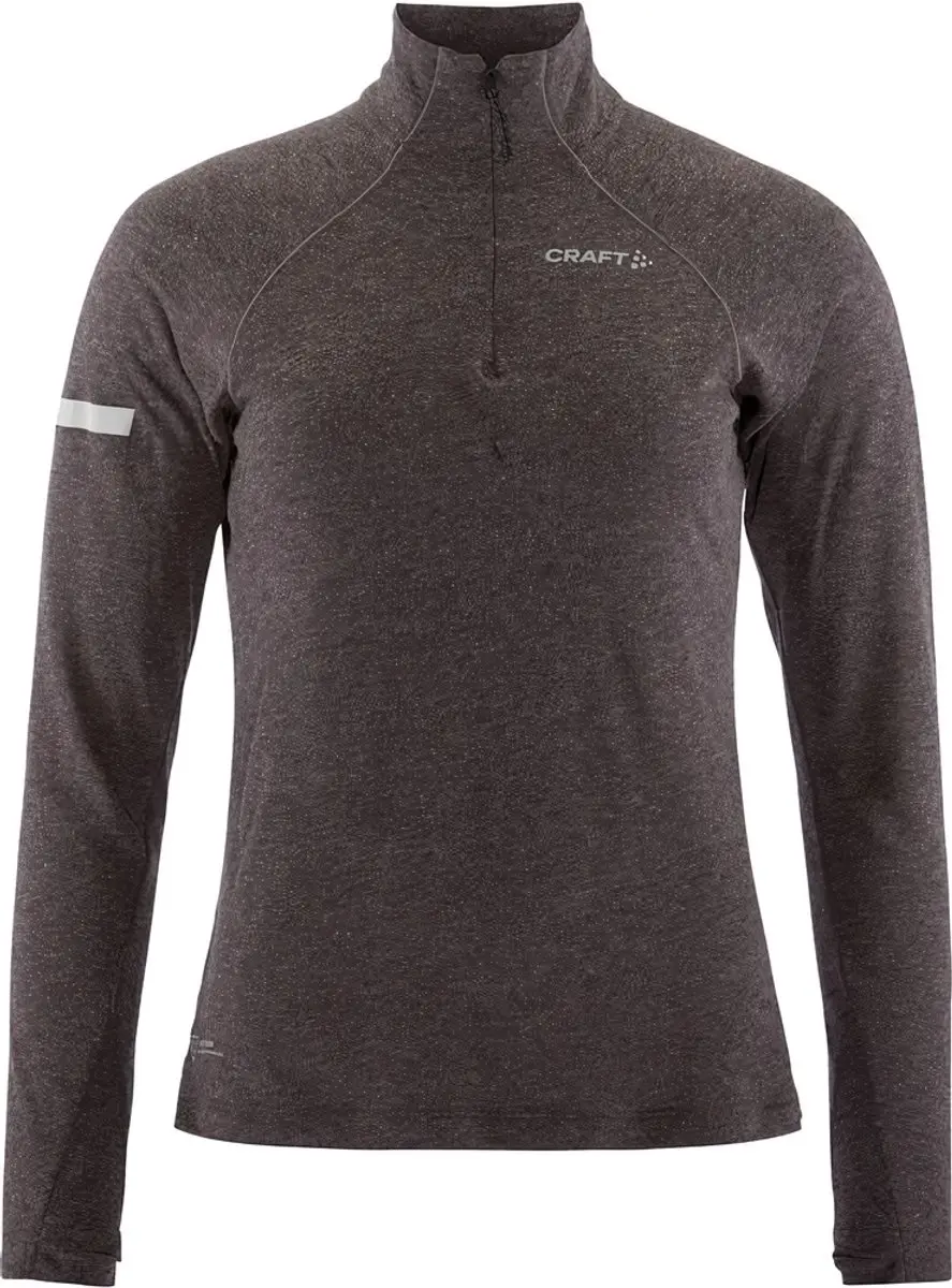 Craft ADV SubZ Wool LS TEE 3 - Dames Top - Paars - Maat L