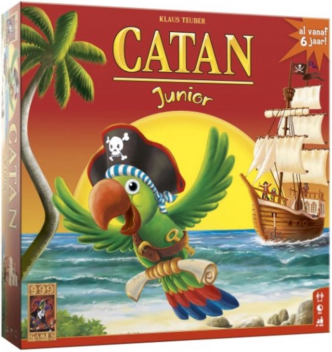999 Games - Catan - Junior - Bordspel - Vanaf 6 jaar - Kinderspel - Gezelschapsspel - Educatief spel