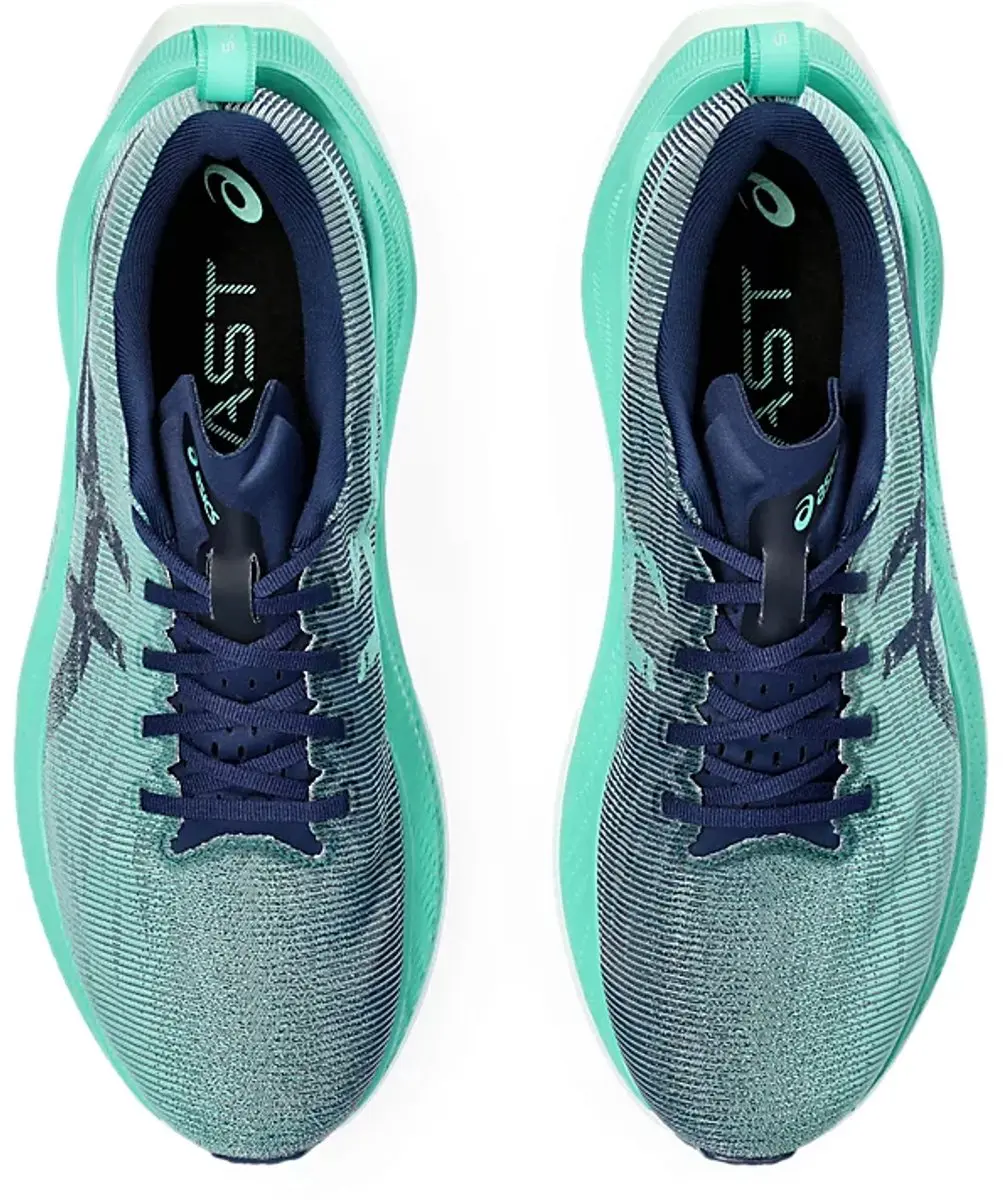 ASICS Superblast Hardloopschoenen 37 - AURORA Groen/Blauw