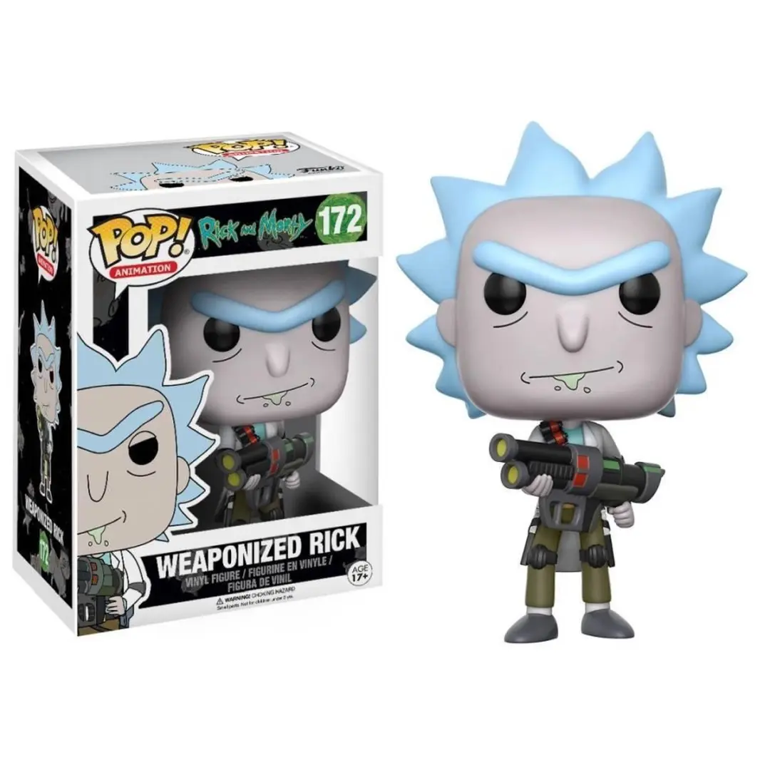Funko Pop! Weaponized Rick #172 Rick & Morty Verzamelfiguur - Multi