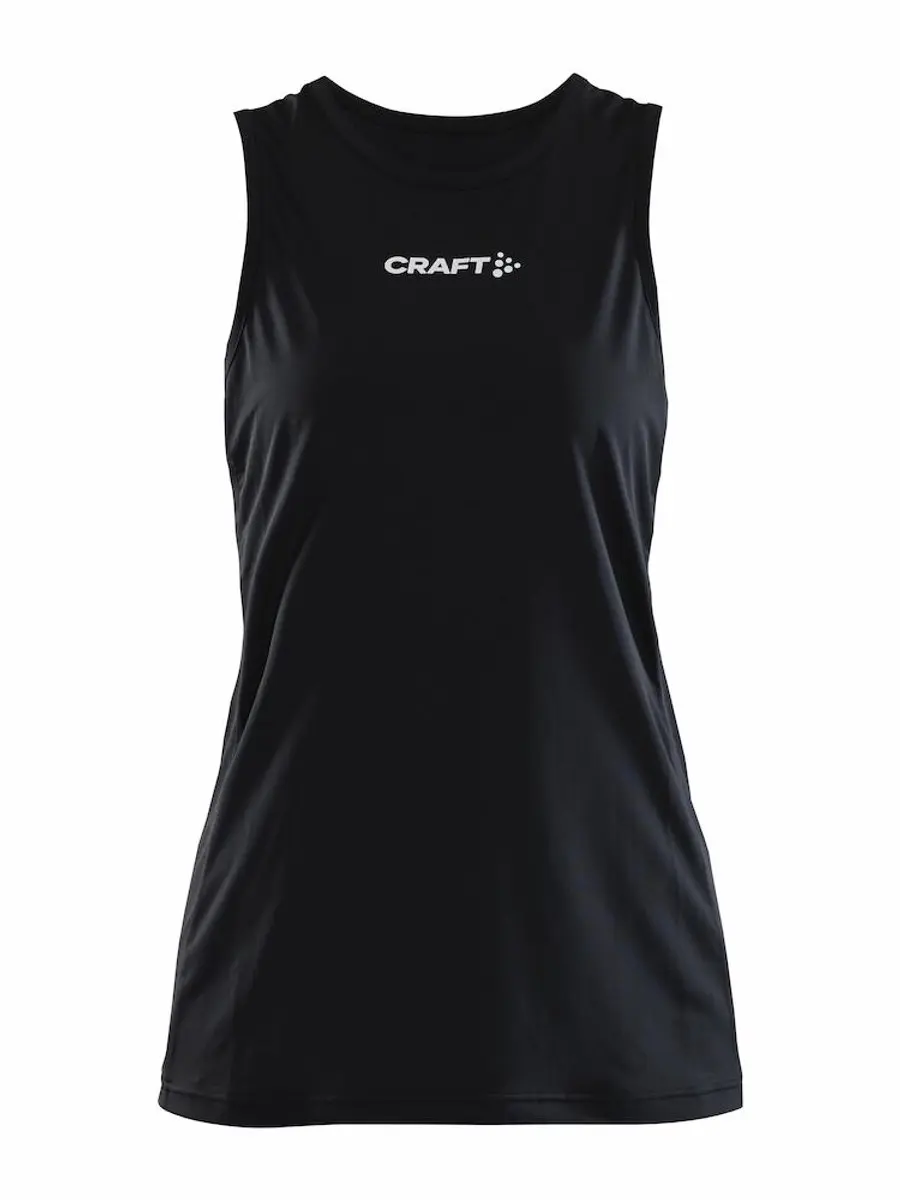 Craft Rush Slim Singlet Dames - XL - Zwart