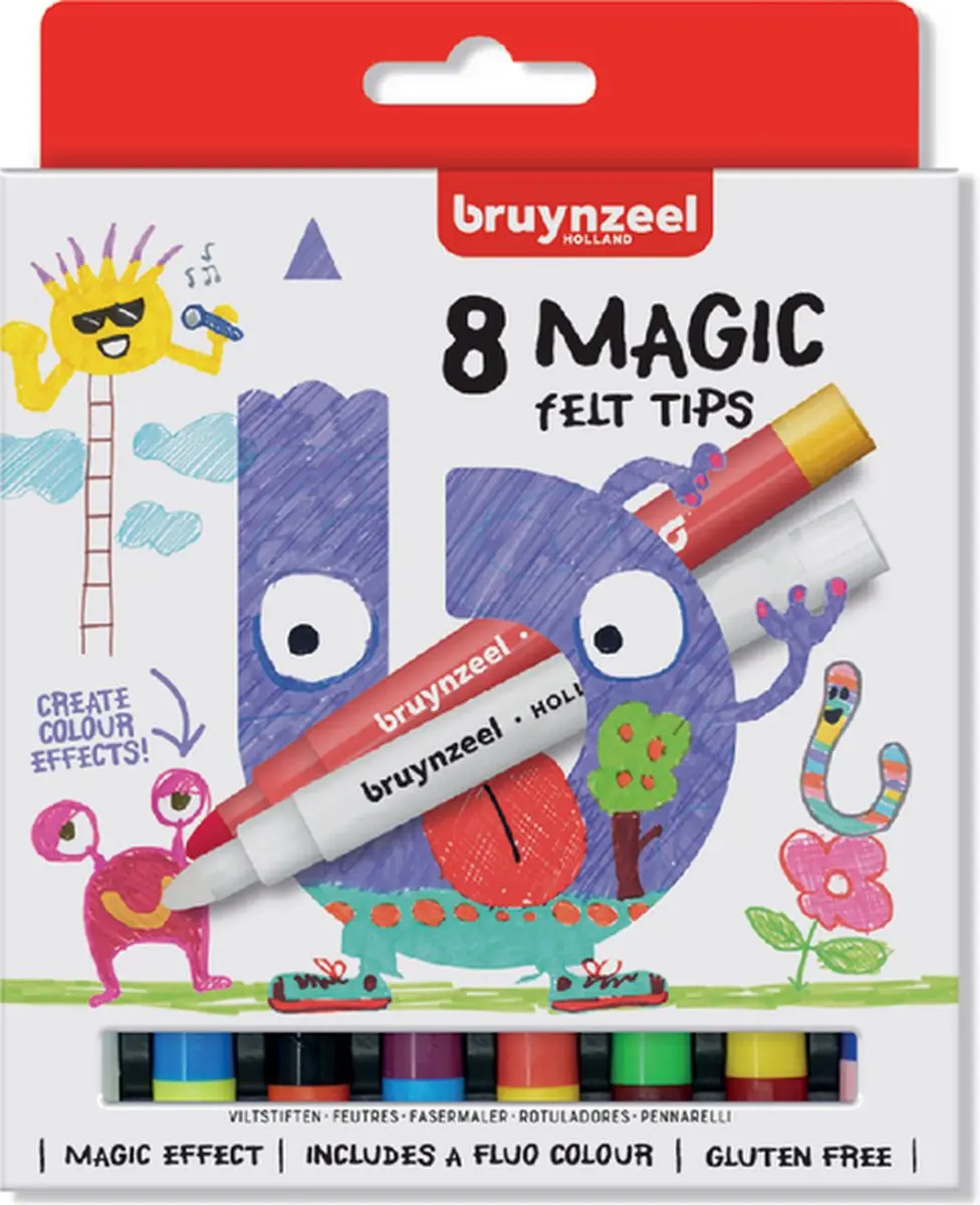 BRUYNZEEL Kids Magic Viltstift