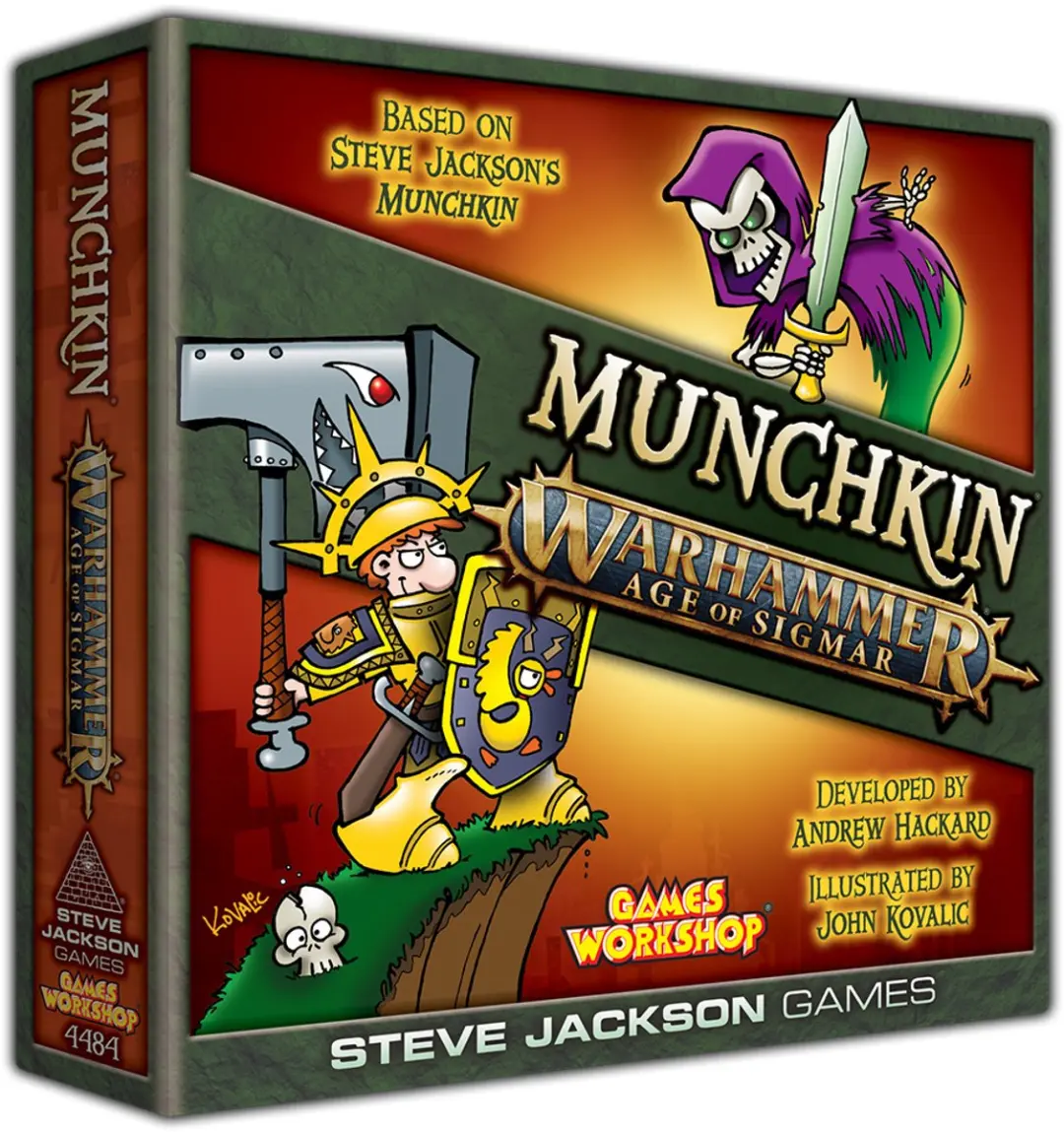 Steve Jackson Munchkin Warhammer Age of Sigmar Kaartspel