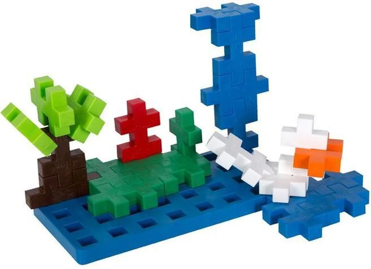 Plus-Plus BIG Make & Go! Constructiespeelgoed 46-delig - Meerkleurig