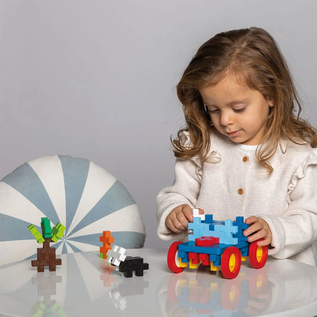 Plus-Plus BIG Make & Go! Constructiespeelgoed 46-delig - Meerkleurig